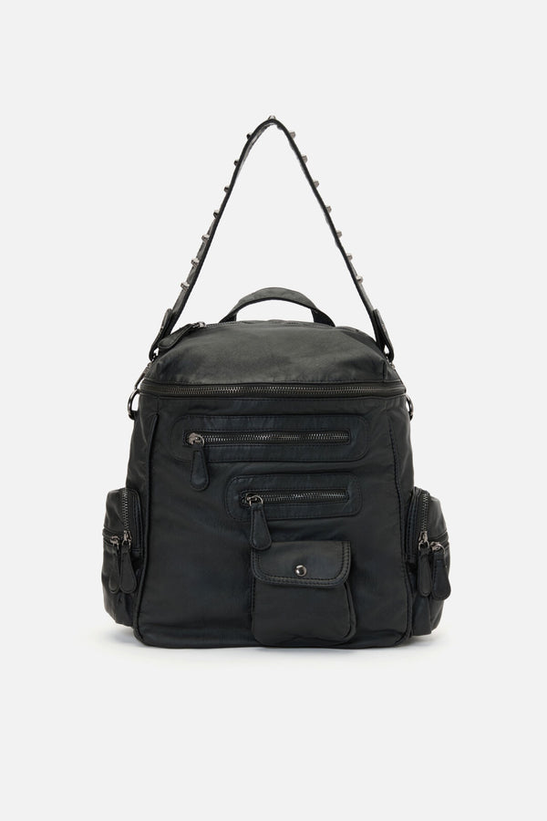 Dangerfield NZ - Two Way Stud Backpack - black