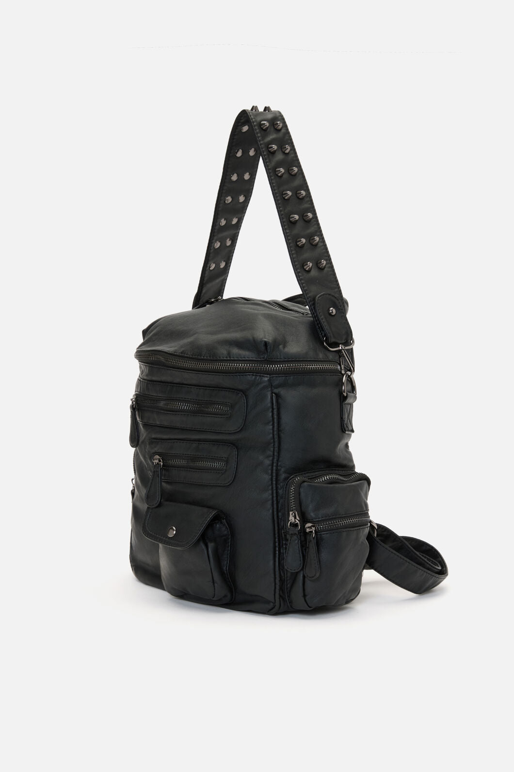 Dangerfield NZ - Two Way Stud Backpack - black