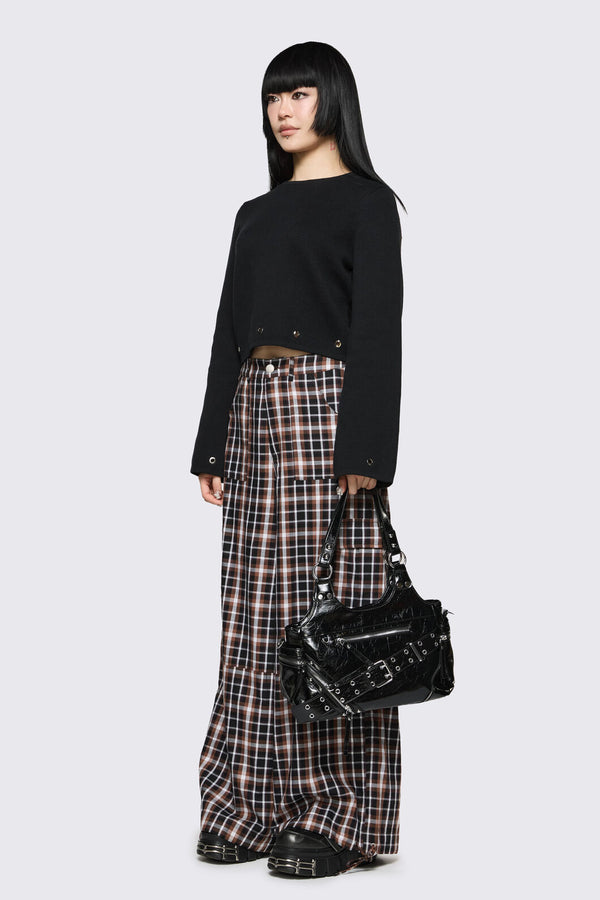 Dangerfield NZ - Belted Shoulder Bag - black