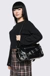 Dangerfield NZ - Belted Shoulder Bag - black