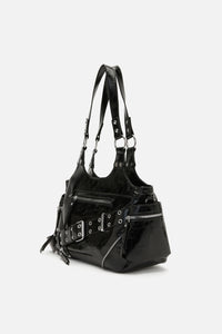 Dangerfield NZ - Belted Shoulder Bag - black