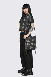 Dangerfield NZ - Archangel Printed Bag - black