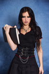 Dangerfield NZ - Buckle Chain Waist Belt - black