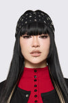 Dangerfield NZ - Stars Studs Stretch Headband - black