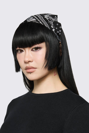 Dangerfield NZ - Bandana Headband - black