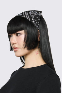 Dangerfield NZ - Bandana Headband - black