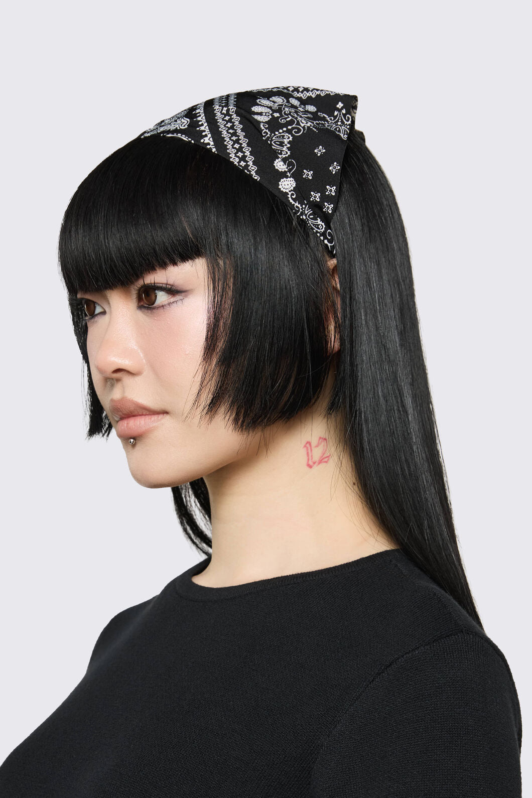 Dangerfield NZ - Bandana Headband - black