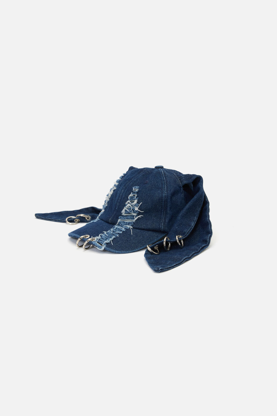 Dangerfield NZ - Distressed Ears Cap - indigo