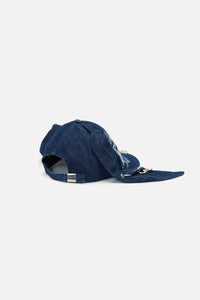 Dangerfield NZ - Distressed Ears Cap - indigo