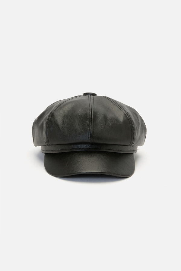 Dangerfield NZ - PU Page Hat - black