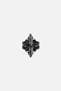 Dangerfield NZ - Gothic Open Back Ring - black