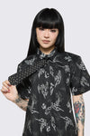 Dangerfield NZ - Stud Neck Tie - black-silver