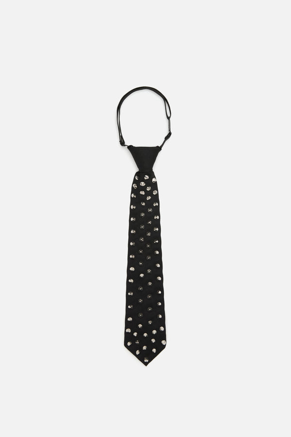 Dangerfield NZ - Stud Neck Tie - black-silver