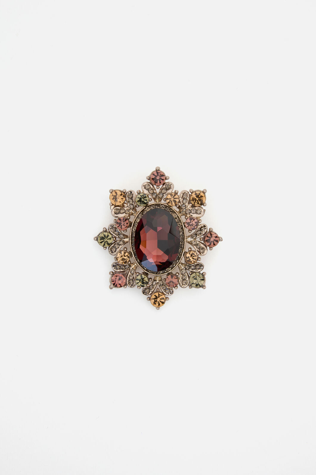 Dangerfield NZ - Gothic Diamante Brooch - multi