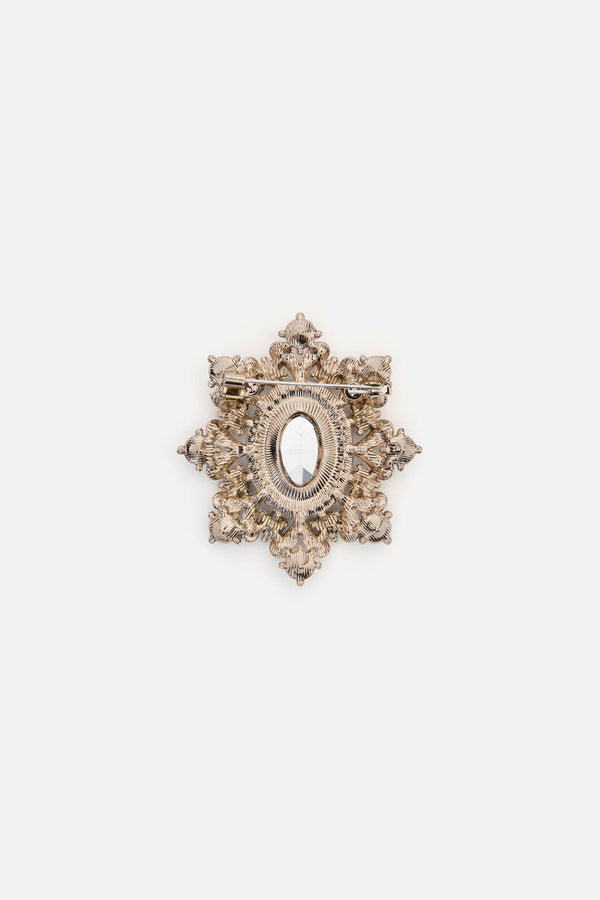 Dangerfield NZ - Gothic Diamante Brooch - multi