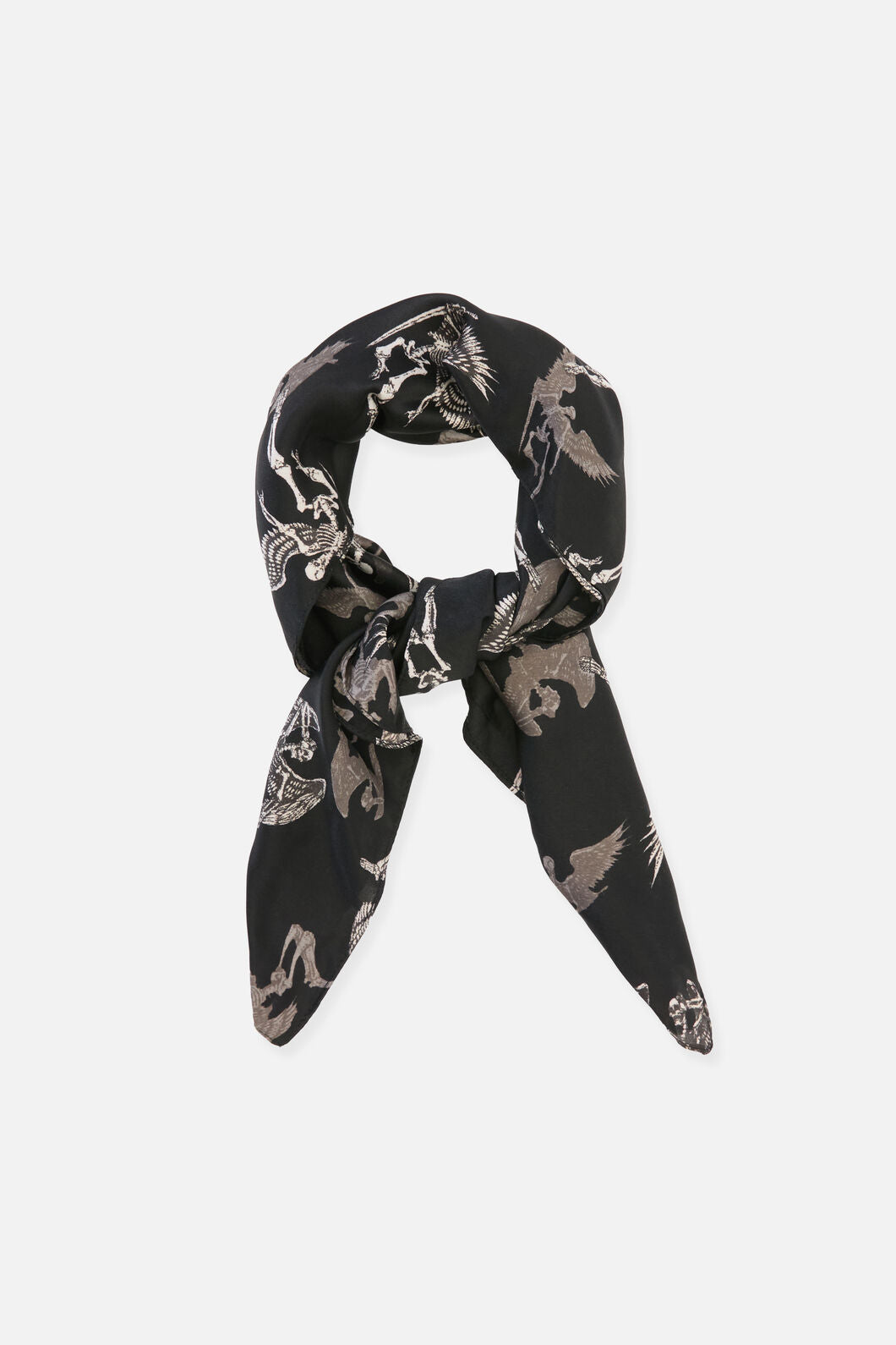 Dangerfield NZ - Archangel Satin Scarf - black