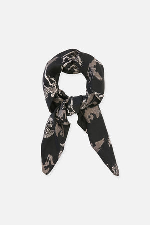 Dangerfield NZ - Archangel Satin Scarf - black