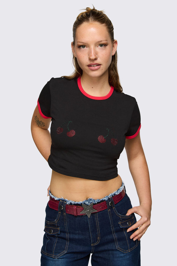 Dangerfield NZ - Star Buckle Belt - dark-red