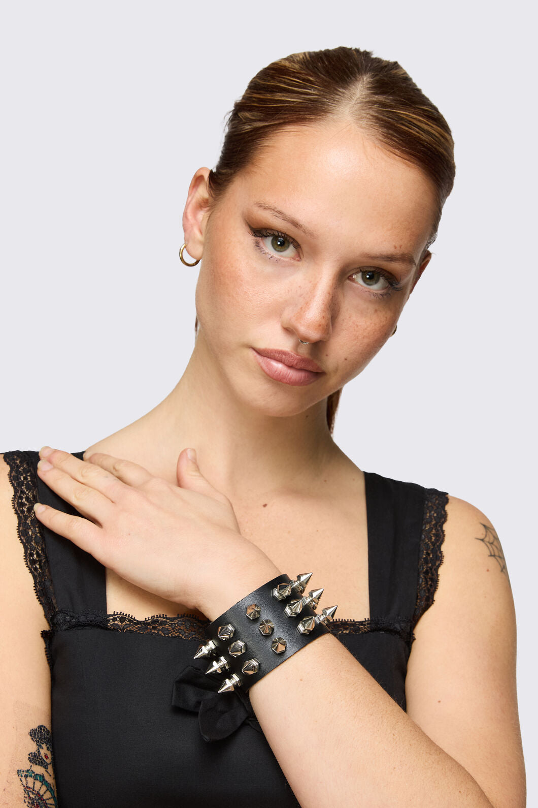 Dangerfield NZ - Wide Stud Cuff - black