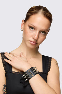 Dangerfield NZ - Wide Stud Cuff - black