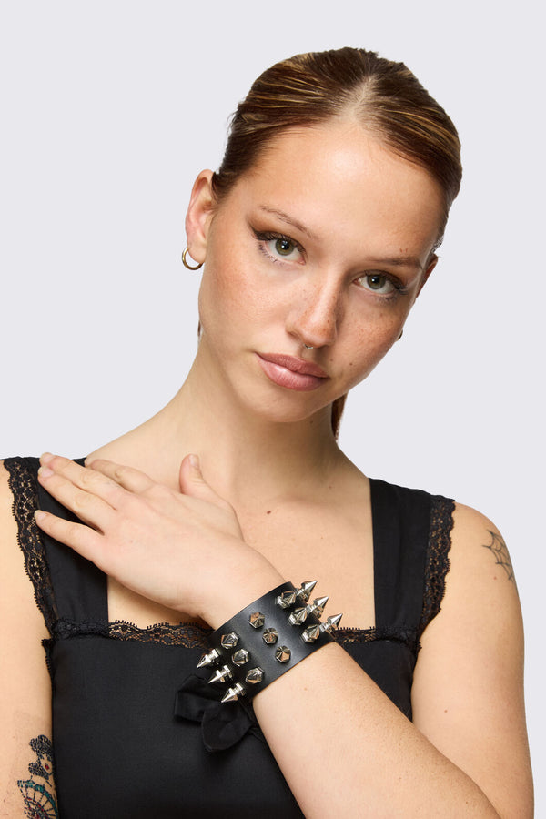 Dangerfield NZ - Wide Stud Cuff - black