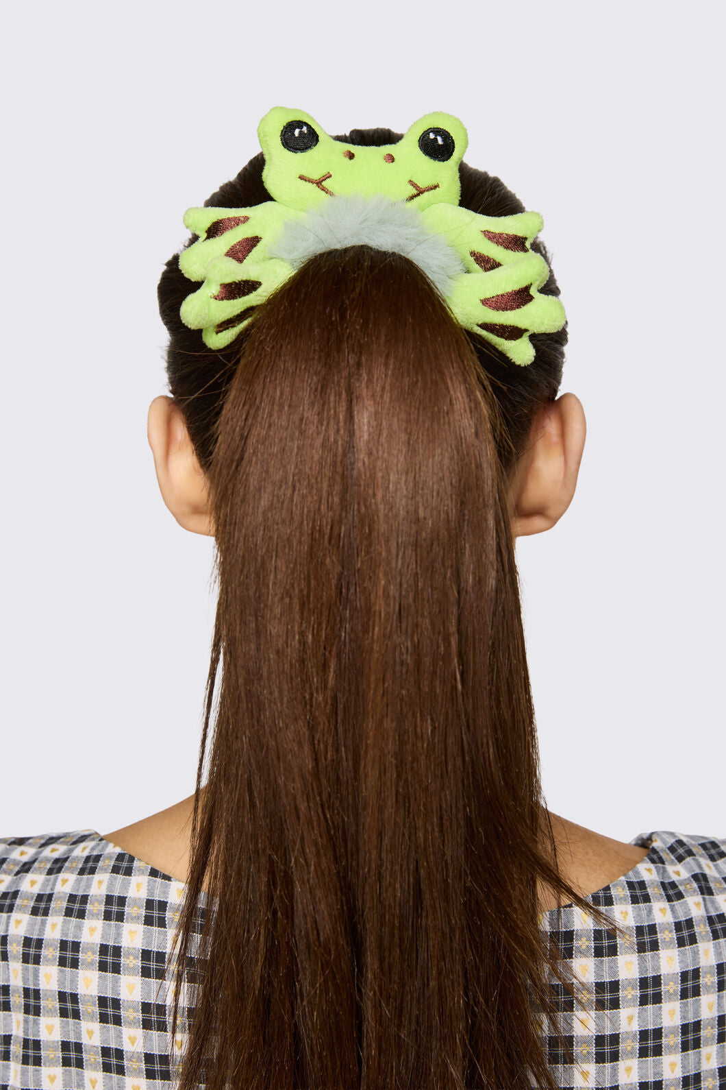 Dangerfield NZ - Frog Scrunchie - green