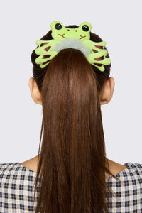 Dangerfield NZ - Frog Scrunchie - green