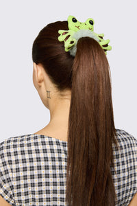 Dangerfield NZ - Frog Scrunchie - green