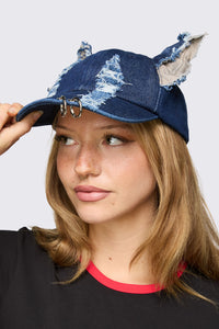 Dangerfield NZ - Dizzy Denim Ears Hat - indigo