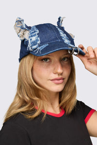 Dangerfield NZ - Dizzy Denim Ears Hat - indigo
