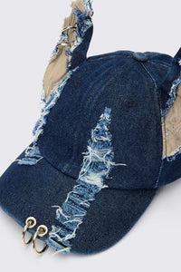 Dangerfield NZ - Dizzy Denim Ears Hat - indigo