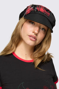 Dangerfield NZ - Patch Charm Page Hat - black