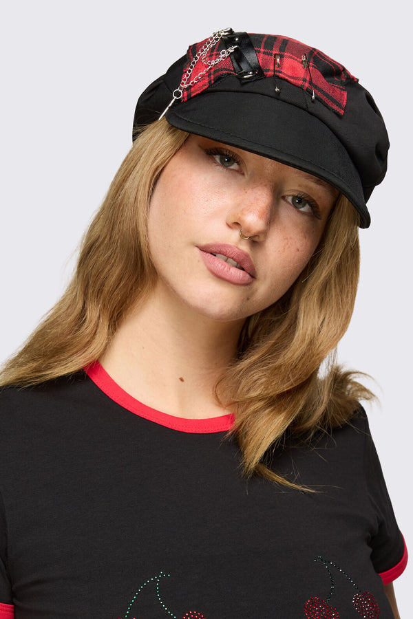 Dangerfield NZ - Patch Charm Page Hat - black