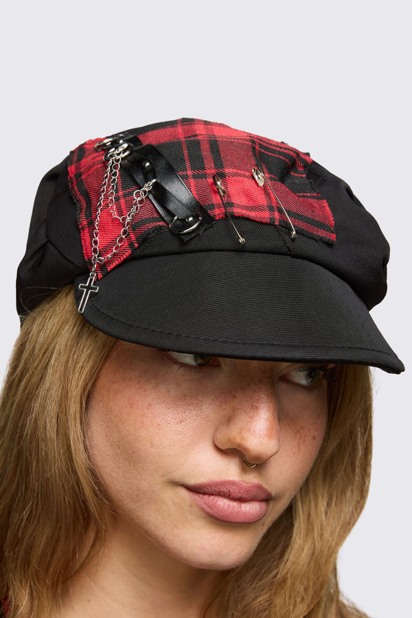 Dangerfield NZ - Patch Charm Page Hat - black