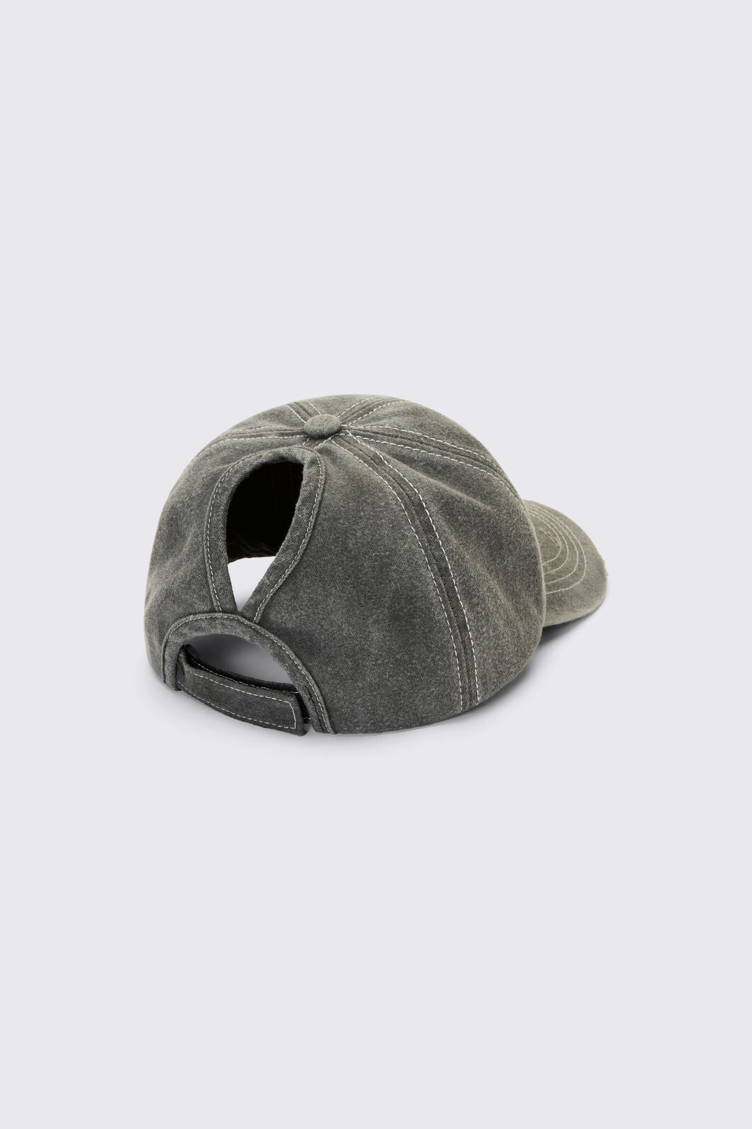 Dangerfield NZ - Star Patch Denim Cap - dark-grey