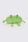 Dangerfield NZ - Frog Plush Pencil Case - green