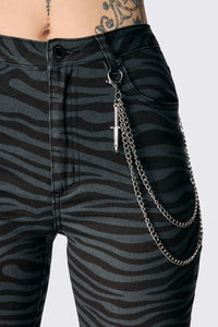 Dangerfield NZ - Dagger Charm Jean Chain - silver