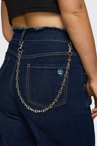 Dangerfield NZ - Crosses Chunky Jean Chain - silver