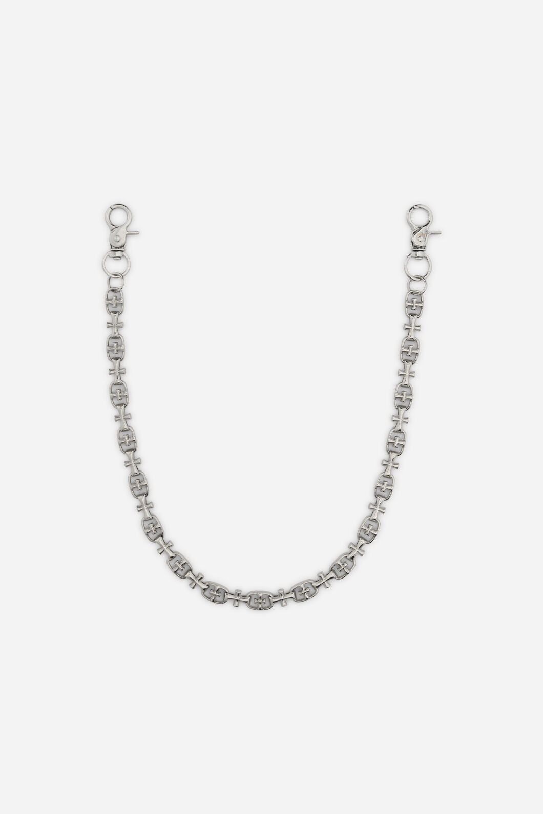Dangerfield NZ - Crosses Chunky Jean Chain - silver
