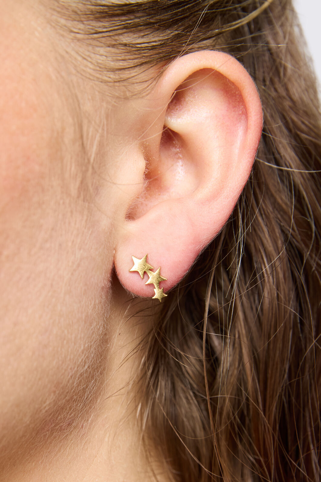 Dangerfield NZ - Golden Star Earrings - gold