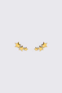 Dangerfield NZ - Golden Star Earrings - gold