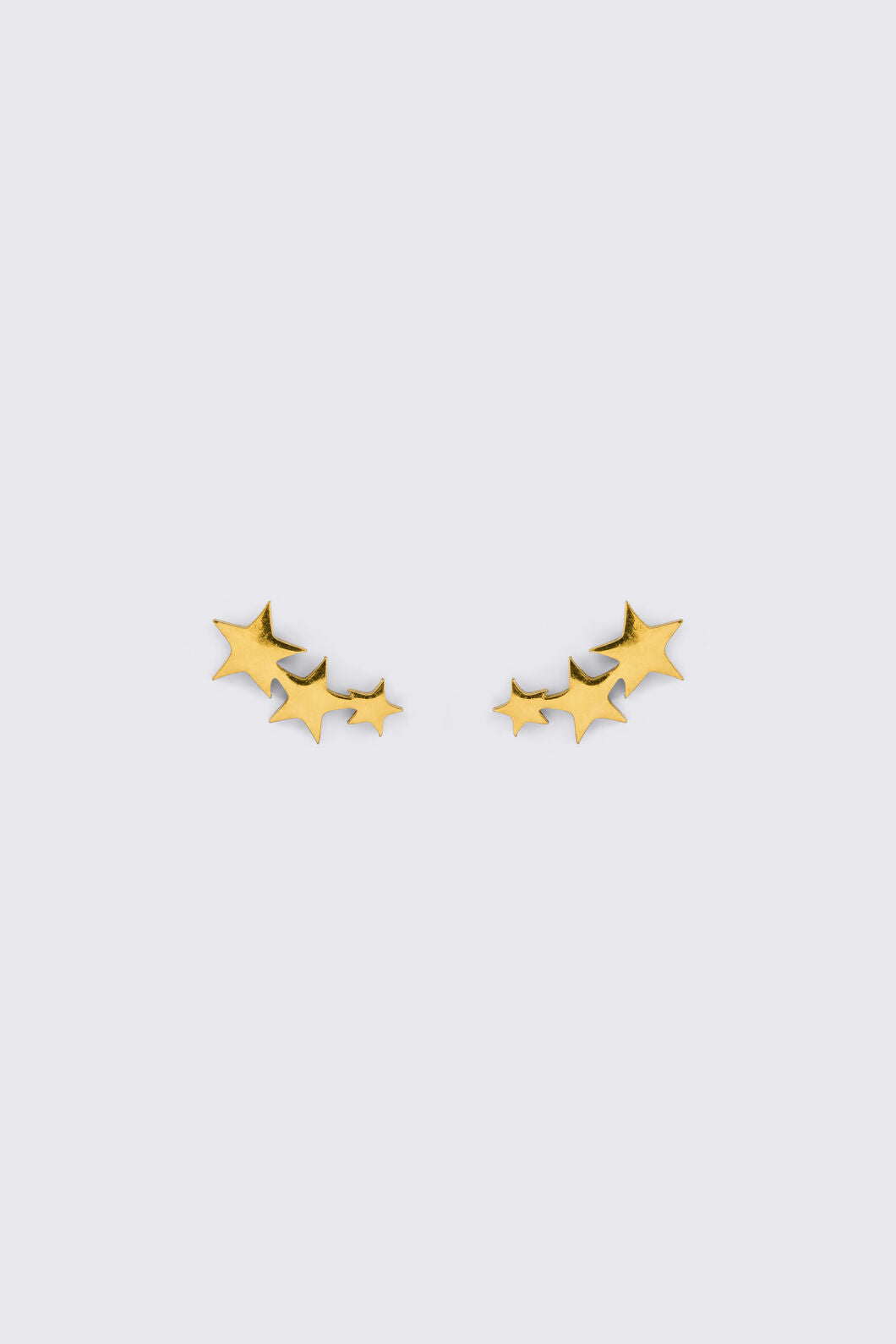 Dangerfield NZ - Golden Star Earrings - gold