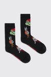 Dangerfield NZ - Bonnet Cutie Sock - black