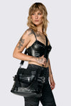 Dangerfield NZ - Stud Chain Bag - black