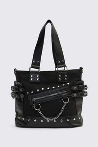 Dangerfield NZ - Stud Chain Bag - black