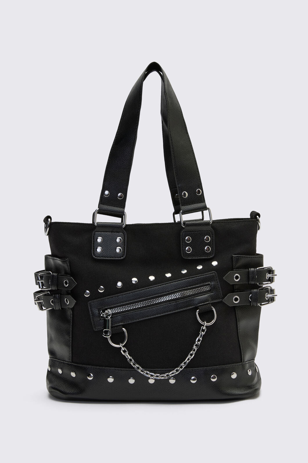 Dangerfield NZ - Stud Chain Bag - black