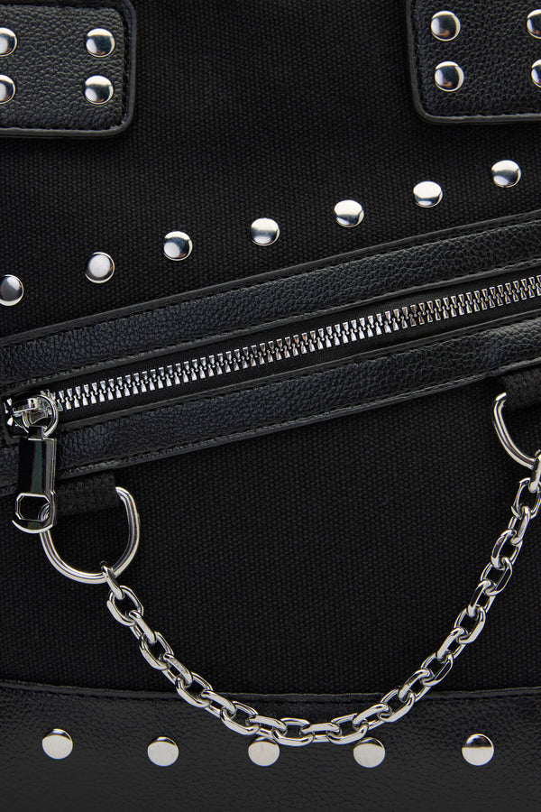 Dangerfield NZ - Stud Chain Bag - black
