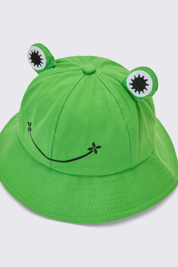 Dangerfield NZ - Frog Hat - green