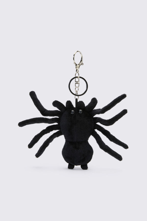 Dangerfield NZ - Plush Spider Bag Charm - black