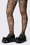Dangerfield NZ - Fancy Fishnet Tights - black